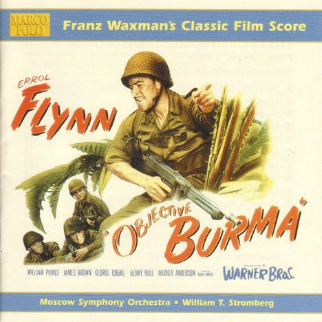 Franz Waxman (1906-1967): Filmmusik: Objective,Burma! (Filmmusik), CD