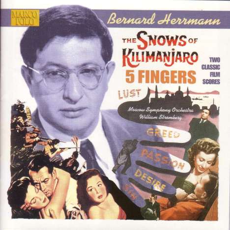 Bernard Herrmann (1911-1975): Filmmusik: The Snows Of Kilimanjaro (Filmmusik), CD