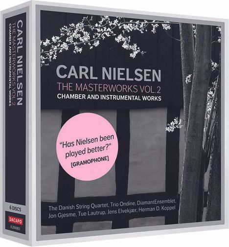 Carl Nielsen (1865-1931): Carl Nielsen - Masterworks 2: Kammer- &amp; Instrumentalmusik, 2 Super Audio CDs und 4 CDs