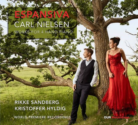 Carl Nielsen (1865-1931): Werke für Klavier 4-händig - "Espansiva", CD