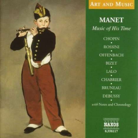 Edouard Manet - Music of His Time, CD