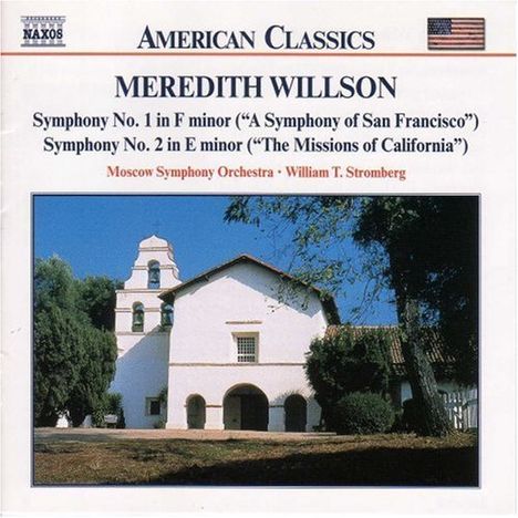 Meredith Willson (1902-1984): Symphonien Nr.1 &amp; 2, CD