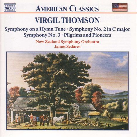 Virgil Thomson (1896-1989): Symphonien Nr.2 &amp; 3, CD