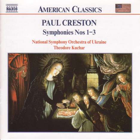 Paul Creston (1906-1985): Symphonien Nr.1-3, CD