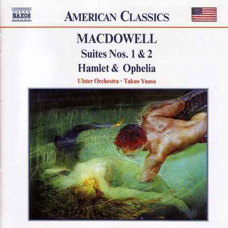 Edward MacDowell (1860-1908): Orchestersuiten Nr.1 &amp; 2, CD