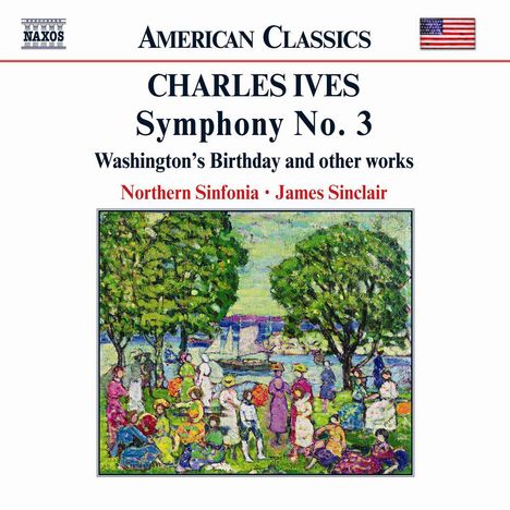 Charles Ives (1874-1954): Symphonie Nr.3, CD