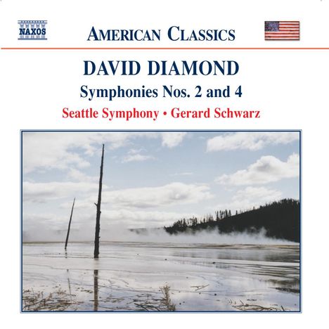 David Diamond (1915-2005): Symphonien Nr.2 &amp; 4, CD