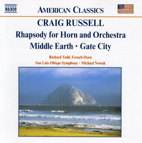 Craig H. Russell (geb. 1951): Rhapsodie für Horn &amp; Orchester, CD