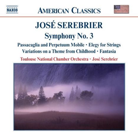Jose Serebrier (geb. 1938): Symphonie Nr.3 "Mystique", CD