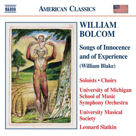William Bolcom (geb. 1938): Songs of Innocence and of Experience, 3 CDs