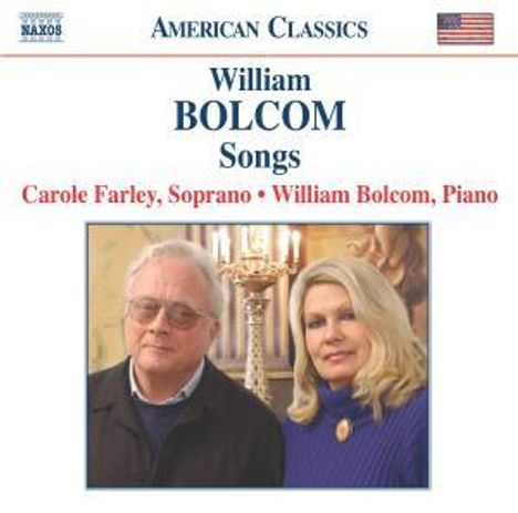 William Bolcom (geb. 1938): Songs, CD