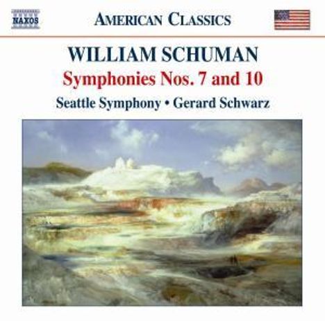 William Schuman (1910-1992): Symphonien Nr.7 &amp; 10, CD