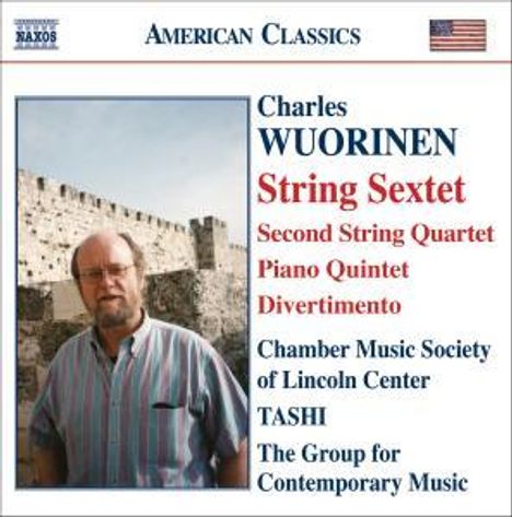 Charles Wuorinen (1938-2020): Streichsextett, CD