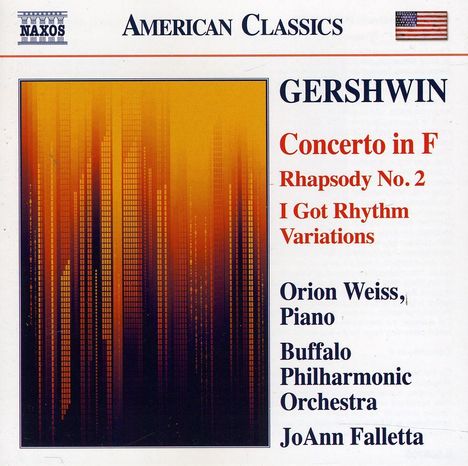 George Gershwin (1898-1937): Klavierkonzert in F, CD