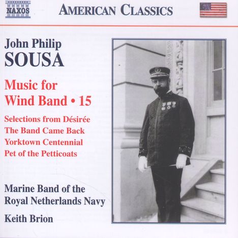 John Philip Sousa (1854-1932): Music for Wind Band Vol.15, CD