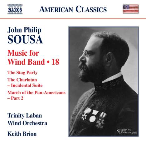 John Philip Sousa (1854-1932): Music for Wind Band Vol.18, CD