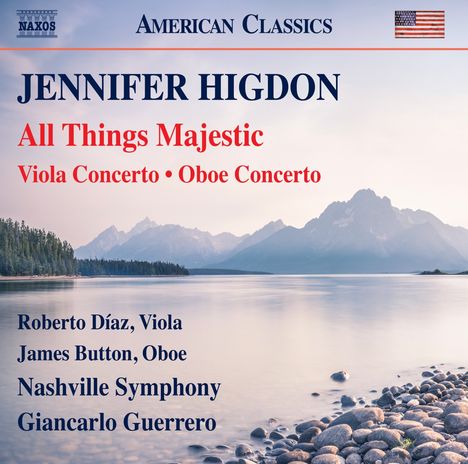 Jennifer Higdon (geb. 1962): All Things Majestic, CD