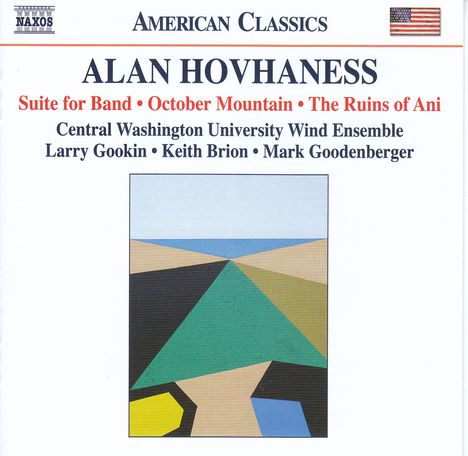 Alan Hovhaness (1911-2000): Kammermusik für Bläser, CD