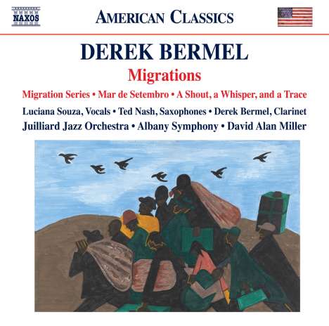 Derek Bermel (geb. 1967): Migration Series für Jazz-Ensemble &amp; Orchester, CD