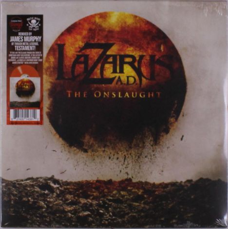 Lazarus A.D.: The Onslaught (Orange Vinyl), LP