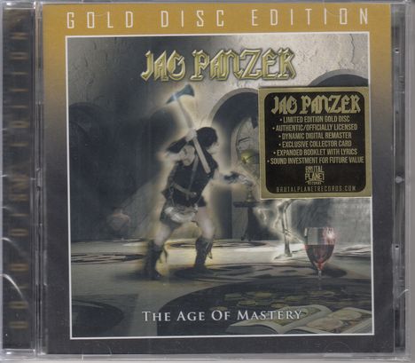 Jag Panzer: The Age Of Mastery (Limited Gold Disc Edition), CD