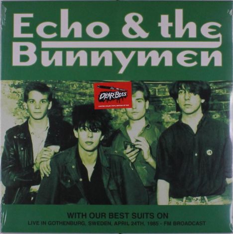 Echo &amp; The Bunnymen: With Our Best Suits On: Live In Gothenburg, Sweden, April 24th, 1985 - FM Broadcast (Limited Edition) (Colored Vinyl), LP