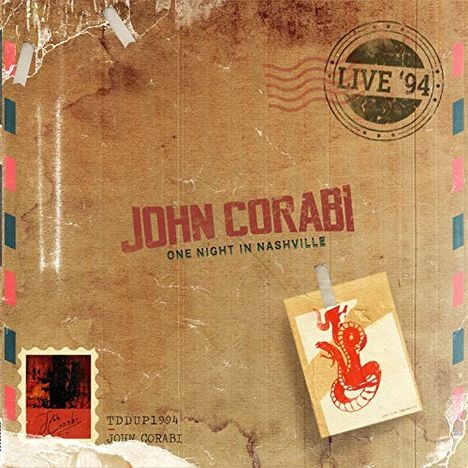 John Corabi: One Night In Nashville 1994, CD