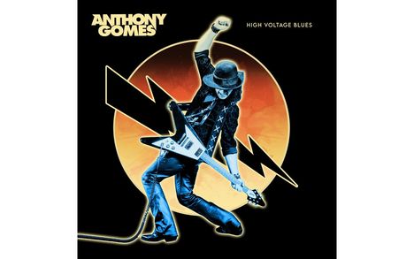 Anthony Gomes: High Voltage Blues (Limited Edition) (Opaque Orange &amp; Yellow Swirl Vinyl), LP