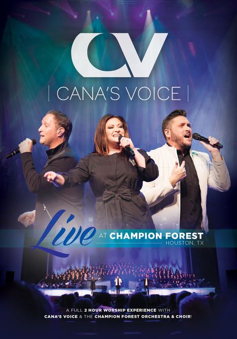 Cana's Voice: Live at Champion Forest, DVD