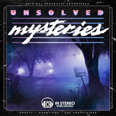 Filmmusik: Unsolved Mysteries: Ghosts/Hauntings/The Unexplained (remastered) (Limited Edition) (Colored Vinyl), LP