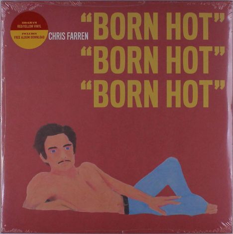 Chris Farren: Born Hot (180g) (Red/Yellow Vinyl), LP