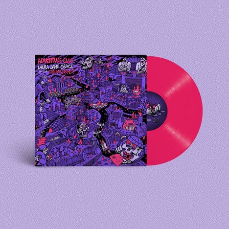 Laura Jane Grace In The Trauma Tropes: Adventure Club (Opaque Hot Pink Vinyl), LP