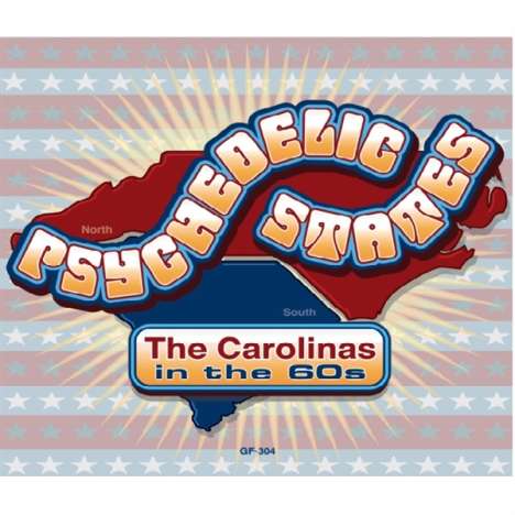 Psychedelic States: The Carolinas In The 60s, 3 CDs