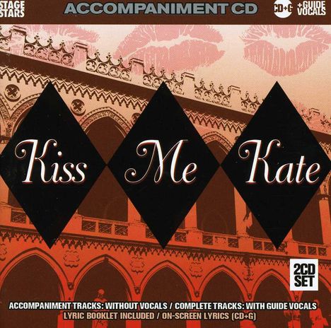 Showtune Karaoke: Kiss Me Kate, CD