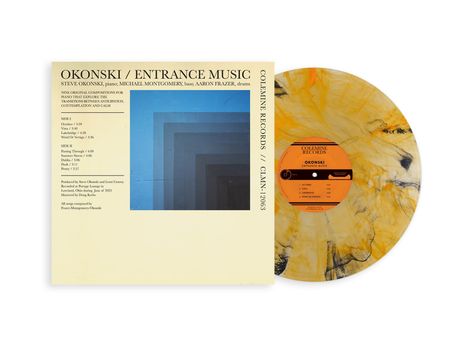 Steve Okonski: Entrance Music (Orange &amp; Black Swirl Vinyl), LP