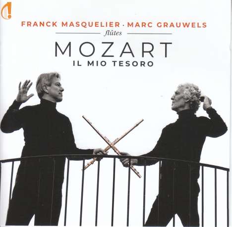 Wolfgang Amadeus Mozart (1756-1791): Operntranskriptionen für 2 Flöten, CD