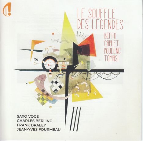 Kammermusik mit Saxophon "Le Souffle des Legendes", CD