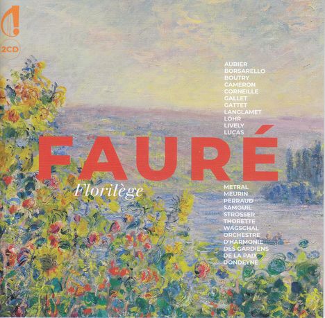 Gabriel Faure (1845-1924): Klavierquartett Nr.1 op.15, CD