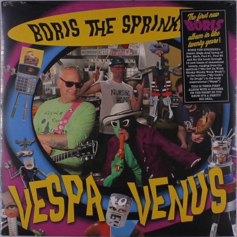Boris The Sprinkler: Vespa To Venus, LP