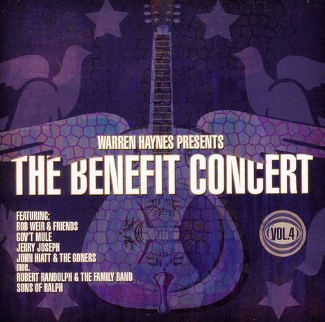 Warren Haynes: Benefit Concert Vol.4, 2 CDs