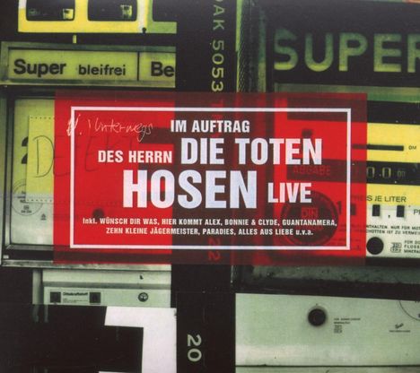 Die Toten Hosen: Im Auftrag des Herrn - Live (Digipack), CD
