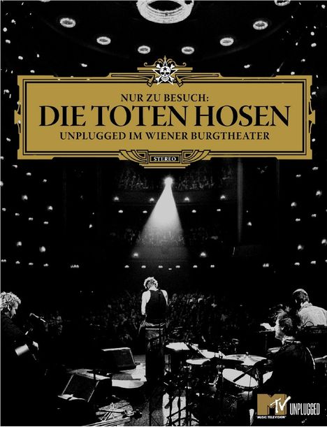 Die Toten Hosen: Nur zu Besuch: Unplugged im Wiener Burgtheater, Blu-ray Disc