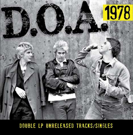 D.O.A.: 1978, 2 LPs
