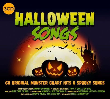 Halloween Songs, 3 CDs