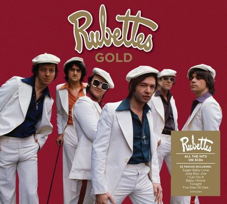 The Rubettes: Gold, 3 CDs