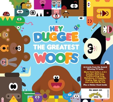 Hey Duggee: The Greatest Woofs, CD