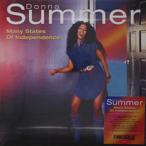 Donna Summer: Many States Of Independence (Transparent Blue Vinyl), LP