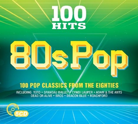 100 Hits: 80s Pop, 5 CDs