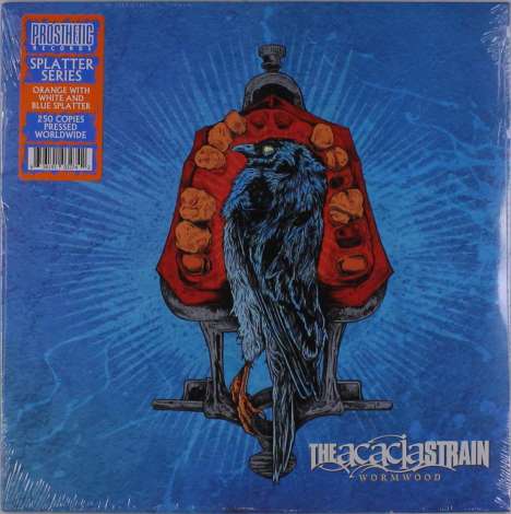The Acacia Strain: Wormwood (Limited-Edition) (Orange Vinyl with White &amp; Blue Splatter), LP