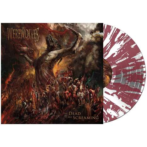 Werewolves: The Dead Are Screaming (Limited Edition) (Clear &amp; Blood Splatter), LP